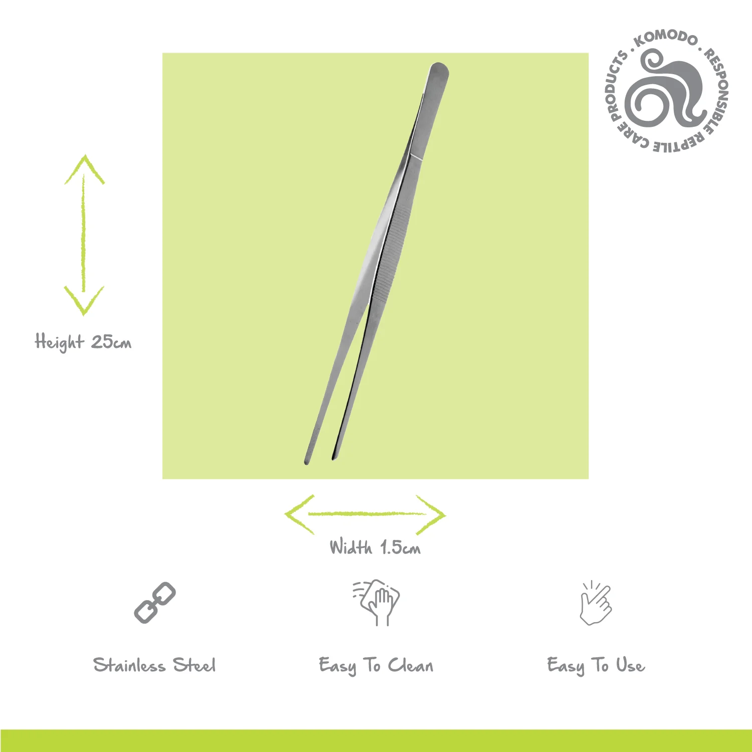 Stainless Steel Feeding Tongs - Image 3