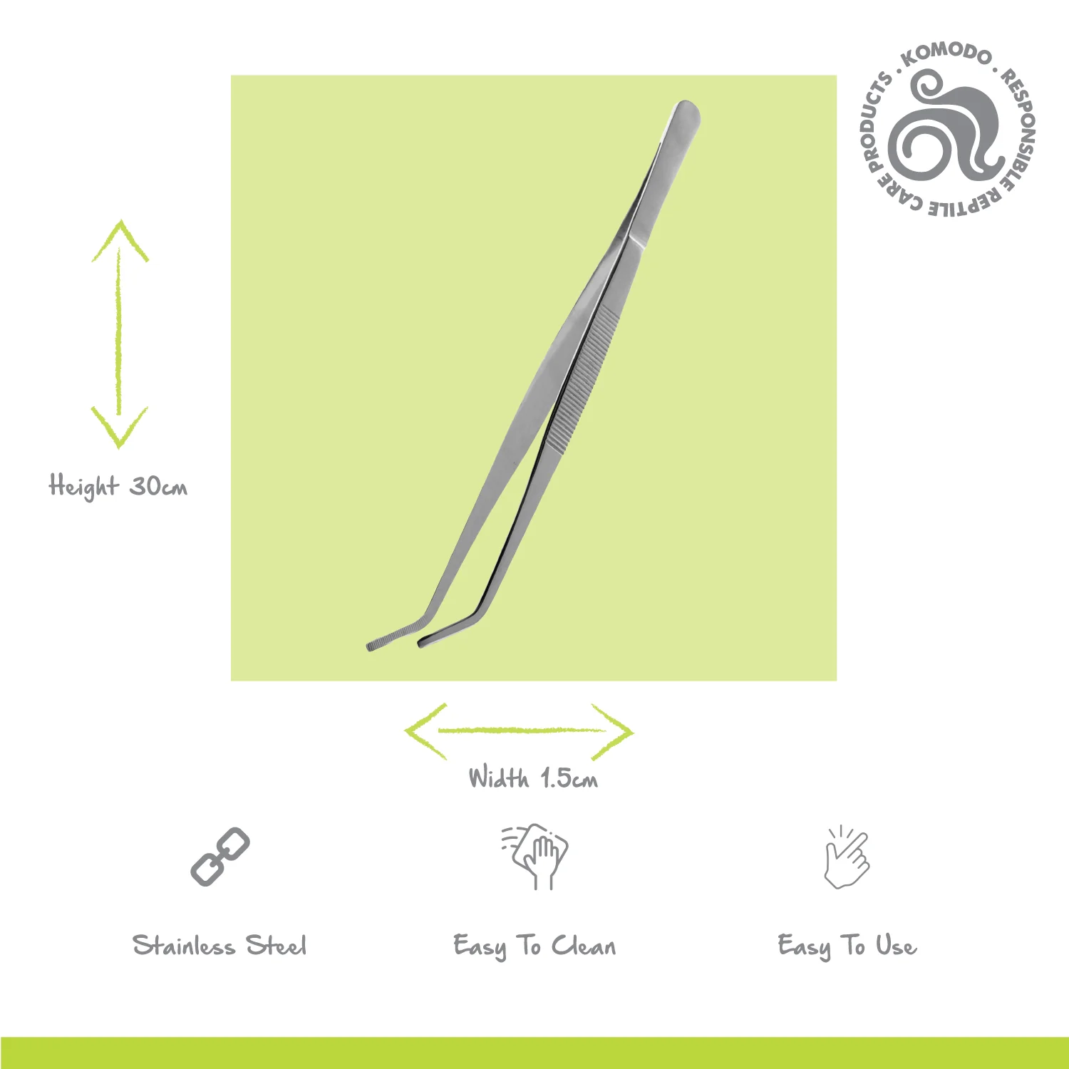 Stainless Steel Feeding Tongs - Image 6
